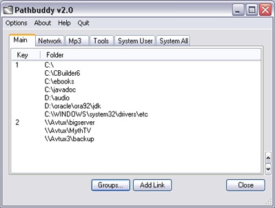 Pathbuddy v1.0 Screenshot